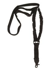 Tactical Tragegurt Mit Bungee 1-POINT Schwarz