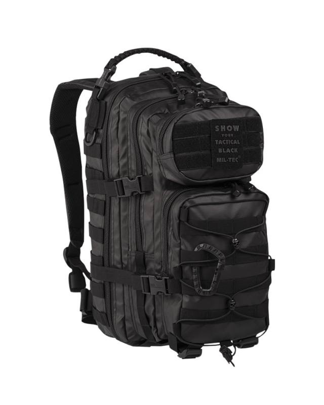 US Rucksack Small Tactical Black – Mil-Tec (1)