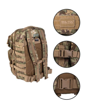 US Rucksack Large Woodland-Tarnmuster-arid® – Mil-Tec (2)