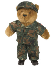 Teddyanzug Gross Flecktarn