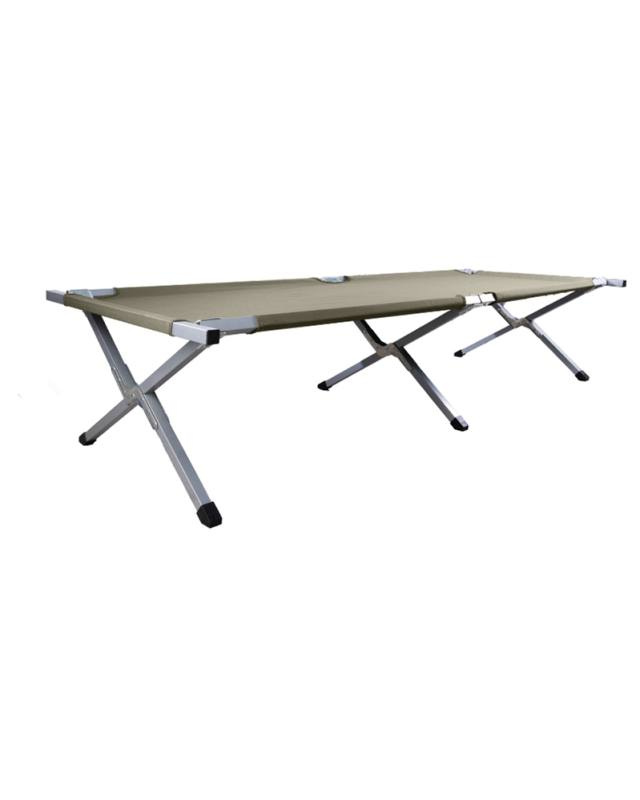 Feldbett US Typ Steel Mit Ta.190 × 65 Cm Olivgrün – Mil-Tec