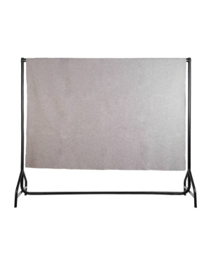 Wolldecke 175 × 150 Cm 100/WOLLE Light Grey – Mil-Tec (2)
