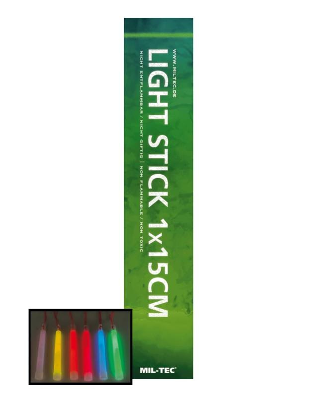 Leuchtstab 1 × 15 Cm Grün – Mil-Tec