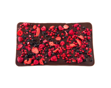 XXL-Tafel dunkler Schokolade mit Beeren, Produktbild (2)