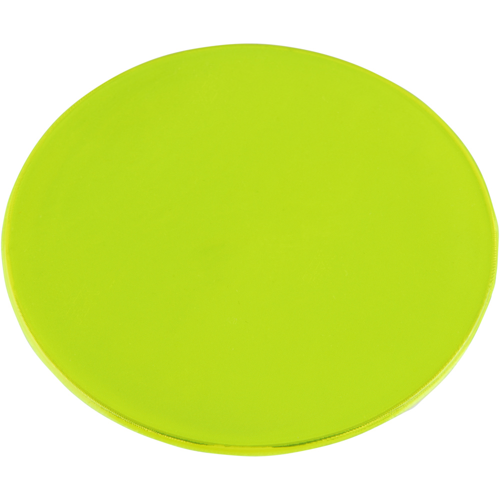 RFX™ S-06 großer PVC-Reflexaufkleber – Kreis, neongelb