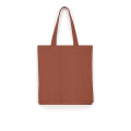 Stanley/Stella Mid Tote Bag Canvas-Tragetasche, 220 g/m², Rotbraun (Heritage Brown)