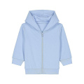 Stanley/Stella Baby Connector Baby-Kapuzen-Sweatjacke, 280 g/m², Hellblau (Blue Soul)