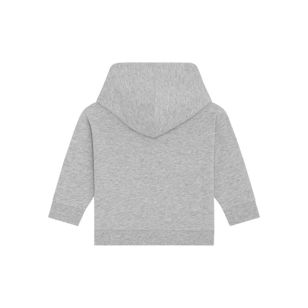 Stanley/Stella Baby Cruiser Baby-Hoodie, 280 g/m² – Grau meliert, 6-12 Monate (1)