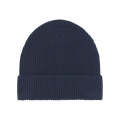Stanley/Stella Fisherman Beanie Strickmütze, Marineblau
