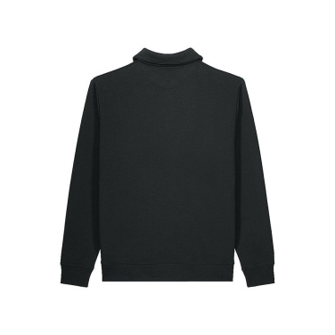 Stanley/Stella Proper Unisex-Sweatshirt mit Reißverschlusskragen – Schwarz, XXS (2)