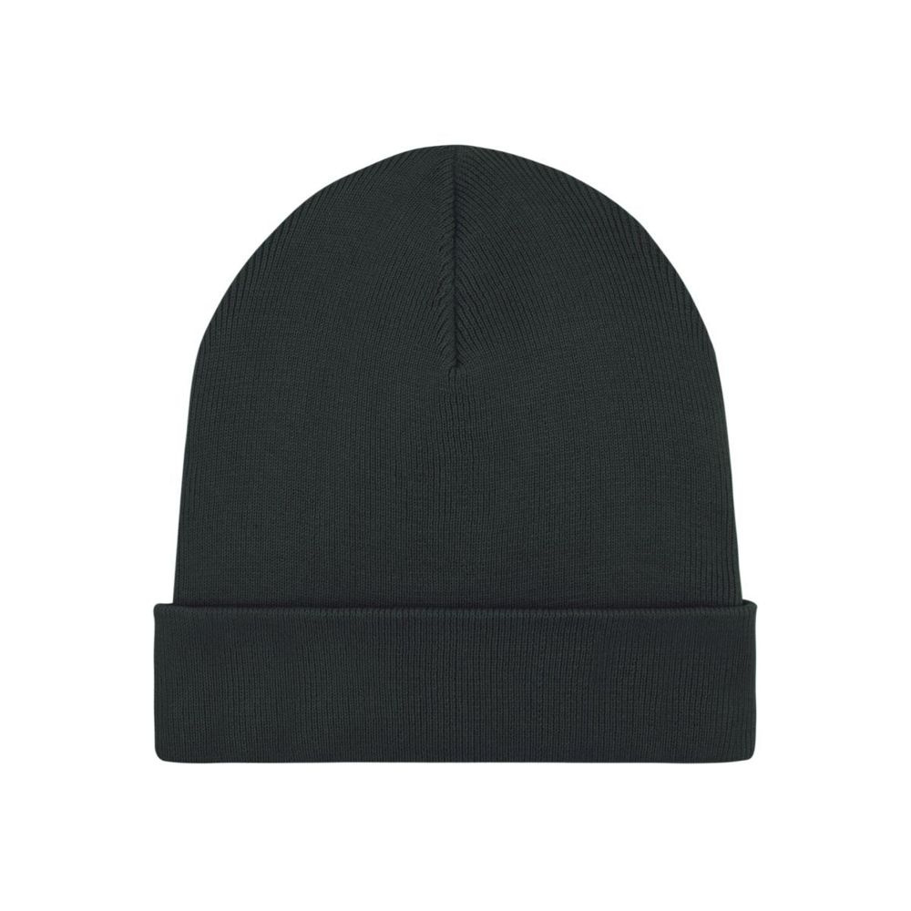 Stanley/Stella Rib Beanie Strickmütze – Schwarz (1)