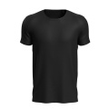 Stedman ST8000 Herren-Sport-T-Shirt, 140 g/m², Schwarz (Black Opal)