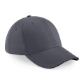 Beechfield B20 Baseballcap, Graphitgrau / Schwarz