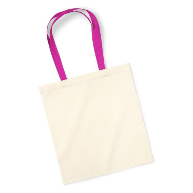 Westford Mill W101C Tragetasche - Natur / Fuchsia (2)