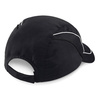 Beechfield B182 Baseballcap - Schwarz (2)