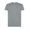 Black Spider BS010 Unisex-T-Shirt, 150 g/m², Grau meliert (Grey Heather)