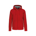 Kariban K444 Kapuzen-Sweatjacke, 360 g/m², Rot