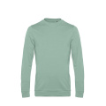 B&C WU01W Sweatshirt mit Rundhalsausschnitt, Salbeigrün (Sage)