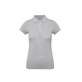 B&C PW440 Damen-Poloshirt, Grau meliert