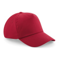 Beechfield B10B Kinder-Baseballcap, Rot (Classic Red)