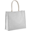 Kimood KI0219 Tragetasche aus Jute, Grau (Cool Grey)