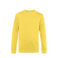 B&C WU01K Sweatshirt mit Rundhalsausschnitt, Gelb (Yellow Fizz)