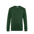 B&C WU01K Sweatshirt mit Rundhalsausschnitt, Flaschengrün