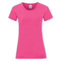 Fruit of the Loom 61-432-0 Damen-T-Shirt, Fuchsia