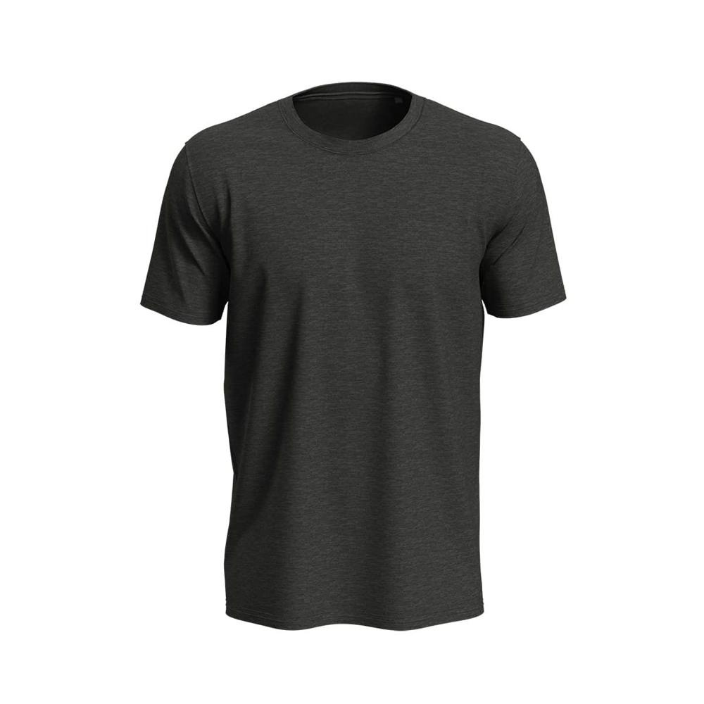 Stedman ST7000 Unisex-T-Shirt, 180 g/m² - Dunkelgrau meliert, XS