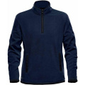 Stormtech FPL-1 Herren-Fleecepullover mit kurzem Reißverschluss, Marineblau