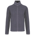 Kariban K917 Fleecejacke, 350 g/m², Grau (Convoy Grey)