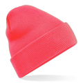 Beechfield B45 Strickmütze, Neonpink