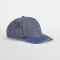 Beechfield B657 Baseballcap, Blau (Vintage Denim)