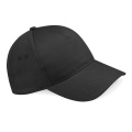 Beechfield B15 Baseballcap, Schwarz