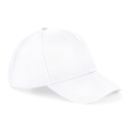 Beechfield B18 Baseballcap, Weiß