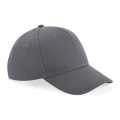 Beechfield B18 Baseballcap, Graphitgrau