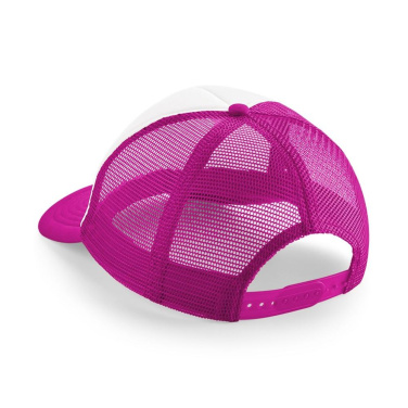 Beechfield B645 Trucker-Cap - Fuchsia / Weiß (2)