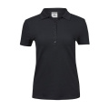 Tee Jays 145 Damen-Poloshirt, Schwarz