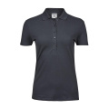 Tee Jays 145 Damen-Poloshirt, Dunkelgrau