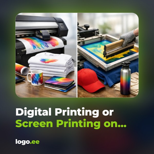 Digital Printing or Screen Printing on Promotional Products?