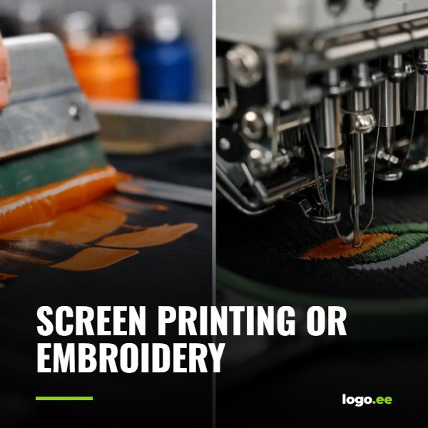 Screen printing or embroidery: which suits your brand?