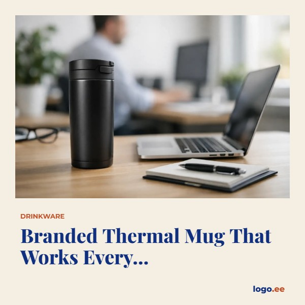 Branded Thermal Mug That Works Every Working Day
