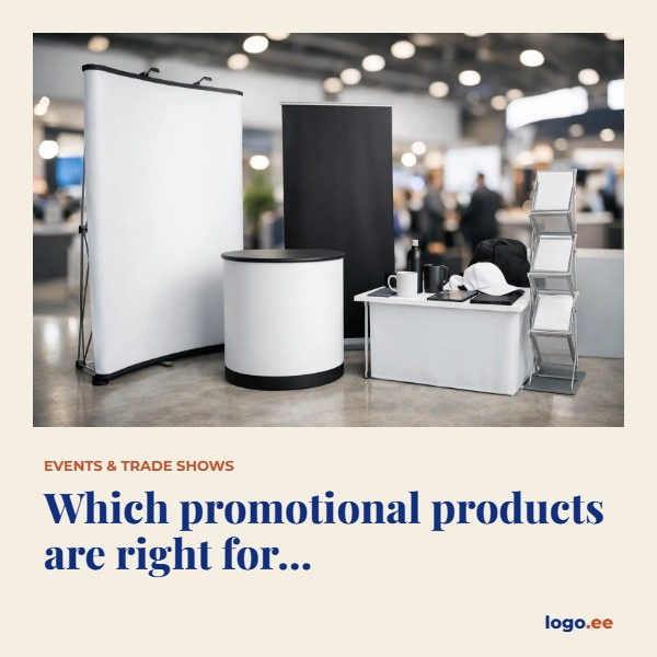 Which promotional products are right for a trade fair?