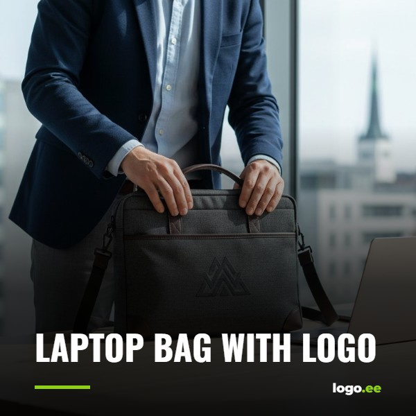 Laptop bag with logo: branded merchandise that lasts in 2026