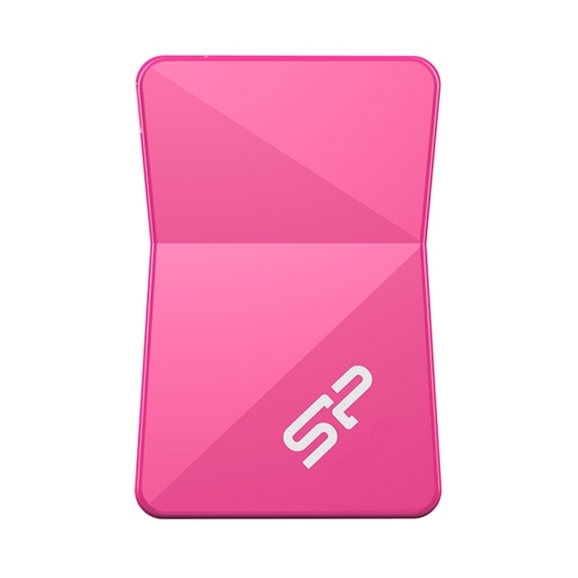 Logo trade corporate gifts image of: Pink USB stick Silicon Power 8GB
