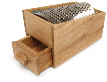 Logotrade promotional giveaway image of: Sagaform oak cheese grating box