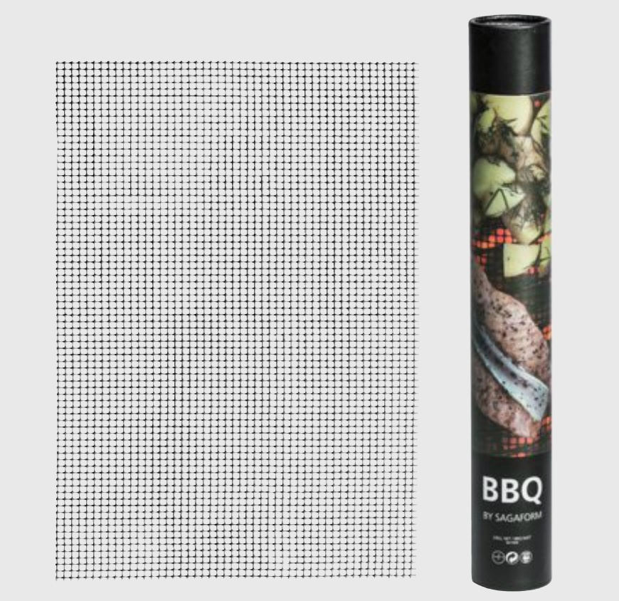 Logotrade promotional product image of: Sagaform BBQ grillmat, black