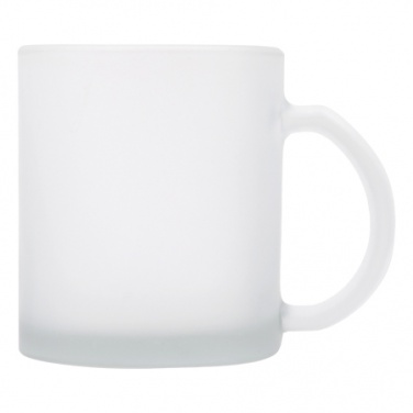Logotrade promotional product image of: Glass coffee mug Geneva, transparent