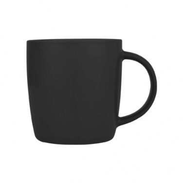 Logo trade promotional gifts picture of: Ceramic mug Martinez, black