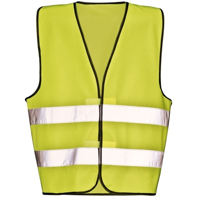 Logo trade promotional merchandise image of: Safty jacket 'Venlo'  color yellow